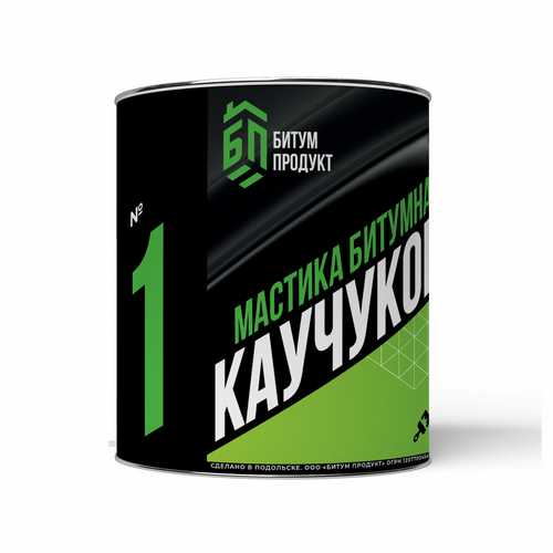 Мастика битумная Каучуковая СБС 2 кг