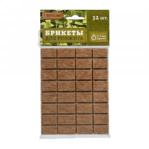 BOYSCOUT   Брикеты для розжига 1 пл. х 32 шт /48
