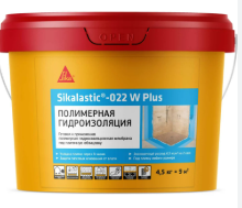 Полимерная гидроизоляционная мембрана Sikalastic-022 W Plus Ведро 4,5 кг