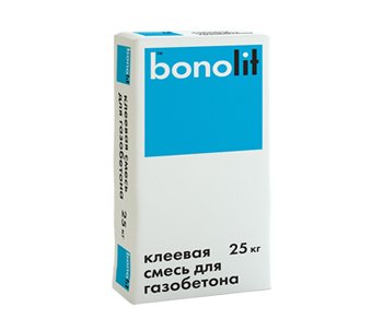 Клей для газосиликатных блоков BONOLIT 25кг (80шт/под)