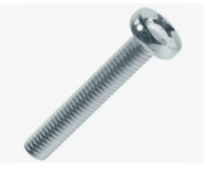 Винт DIN 7985 полусфера, шлиц Ph, цинк М6х 40 уп. - 8 шт.SteelRex
