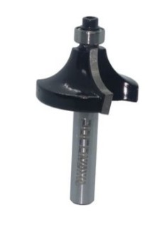 Фреза кромочная калевочная с нижним подшипником d8*D30*H16*R10 "РОСОМАХА" серия 1019
