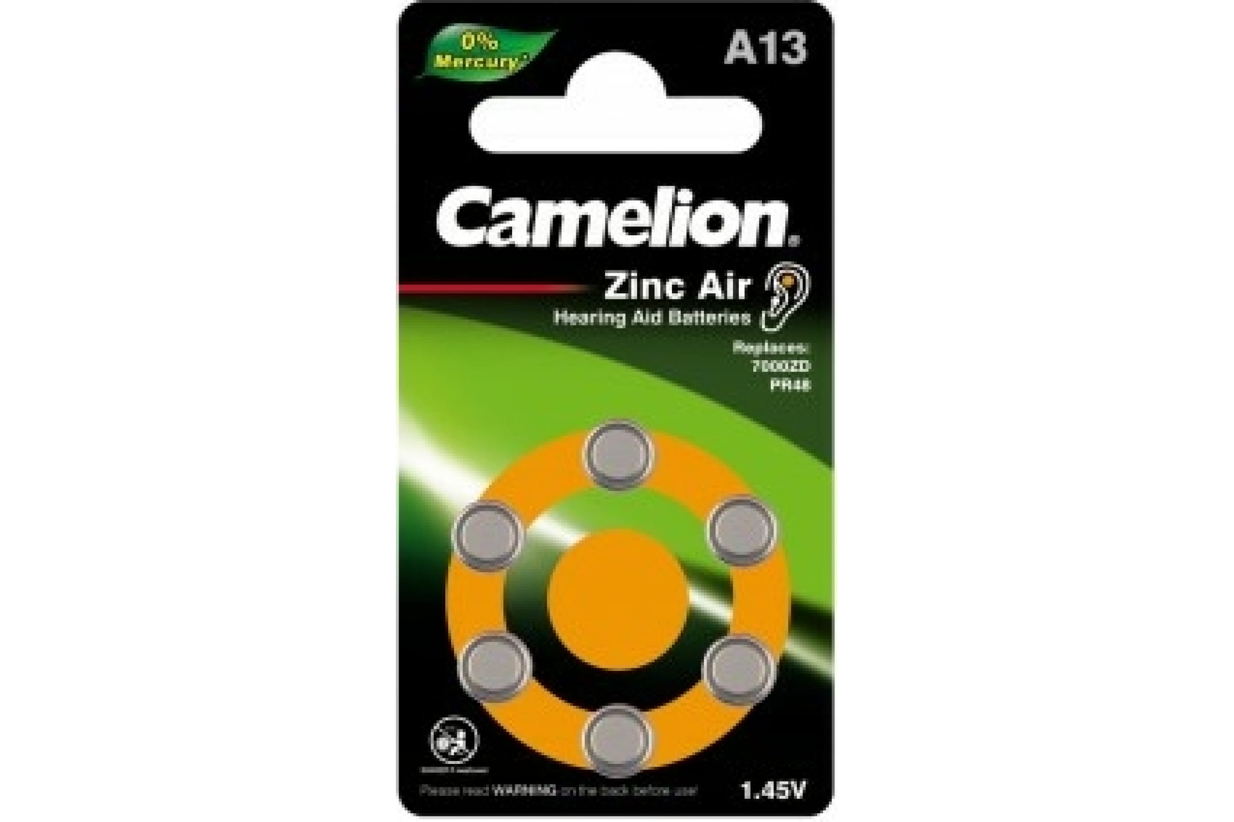 Za 10. Батарейка Camelion za13 bl6. Элемент питания Camelion a13 BL-6. Батарейка Camelion za13-6bl ZINCAIR, 1.4В, (6/60/3000.