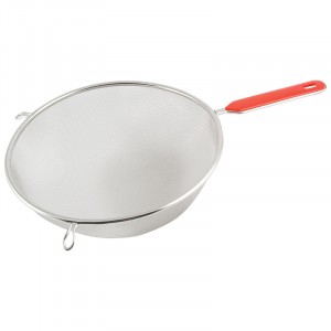 СИТО-ДУРШЛАГ "TAGLIATELLE" D=24,5 СМ НЕРЖАВ., ПЛАСТ. РУЧКА (1/5/50) "MALLONY"