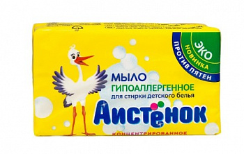 Хоз.Мыло Аистёнок 200гр д/ детского белья