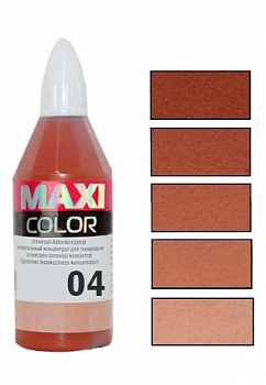 MAXI COLOR ОКСИД-КРАСНЫЙ НОМЕР 4