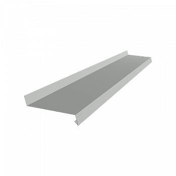 Отлив полка 25 см RAL 9003 (белый)