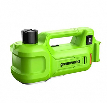 Домкрат гидравлический акк. Greenworks G24JACK, 24V, 155мм мин., 445мм макс., автоблок., LED
