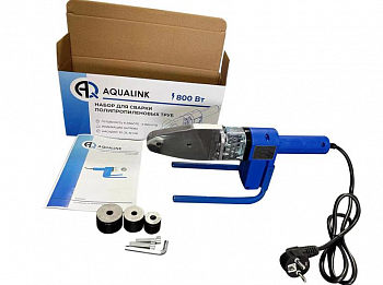 Аппарат для сварки ППР труб (паяльник) 800Вт А-03 (20*-32*) /AQUALINK /4593/