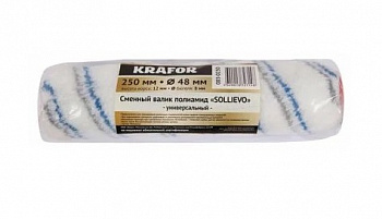 ВАЛИК ЗАПАСНОЙ ПОЛИАМИД "SOLLIEVO"  D48/180 ММ (ВОРС 12 ММ) БЮГЕЛЬ 8 ММ (1/100)  "KRAFOR" 083-0180