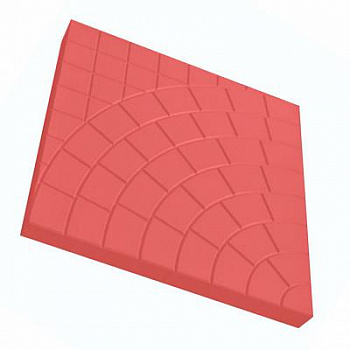 Тротуарная плитка 40*40 (Красная)