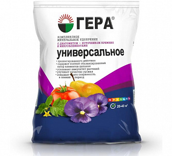УДОБРЕНИЕ УНИВЕРСАЛЬНОЕ 0,9 КГ (25) "ГЕРА"