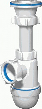 Сифон Ани 1 1/2" 40* C 0100 (уп.50шт) (4223)