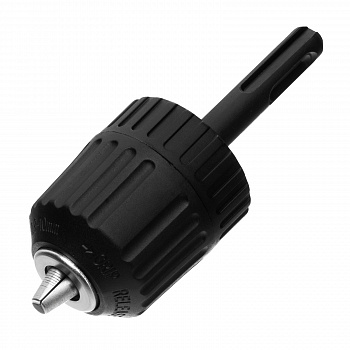Патрон для дрели БЗП 1-10 мм - 1/2", адаптер SDS PLUS// Сибртех