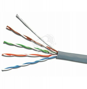 Кабель витая пара UTP 4 пары AWG 24 Cat.5e внутренняя Cu Median (UTP 4x2x0,46 5e In/Cu)