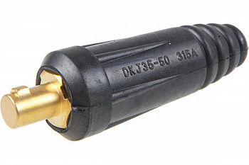 Разъем сварочный 35-50 мм2 DX50 Solaris (папа), арт.WA-2474