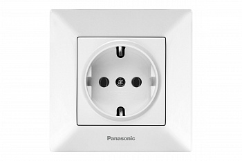 Panasonic Arkedia Розетка с/з бел