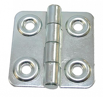 Петля карточная  оцинкованая , 45х45 мм, (шт.)