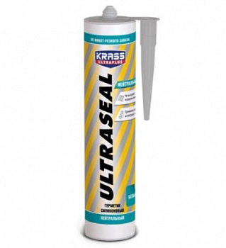 8311187 Герметик силиконовый KRASS Ultraseal нейтральный Белый 260мл ЛС