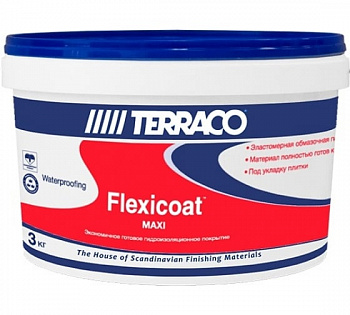 TERRACO ФЛЕКСИКОАТ гидроизоляционное покрытие (20кг)
