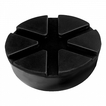 Резиновая опора для подкатного домкрата универсальная, D=89 mm, d=60 mm, H=35 mm// Matrix