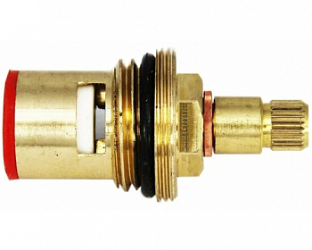 Кранбукса металлокерамическая 1/2" 8 х 24 универсал 2резьбы (крест, стандарт) (пов. 180 град.) № 3