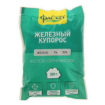 ЖЕЛЕЗНЫЙ КУПОРОС 200 Г (30) "ФАСКО"