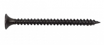 Саморез для ГКЛ мелкая резьба, оксид 3,5х 45 ведро - 1 кг SteelRex