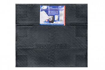 коврик SHAHINTEX противовибрационный 62*55 чёрный 07