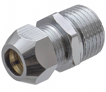 ЛМ Бочонок переходной ш-ш 1/2"Mх3/8"M с цангой