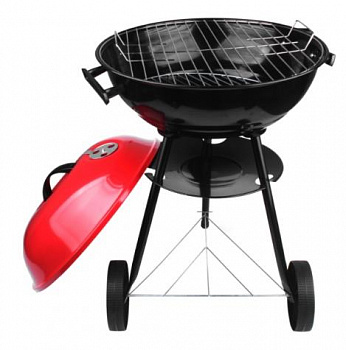 Жаровня круглая с крышкой на колёсиках, d 44cm, ROYALGRILL™