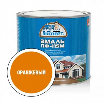 ЭКСПЕРТ Эмаль ПФ-115М глянц оранжевая"  (1.8кг; 6шт)