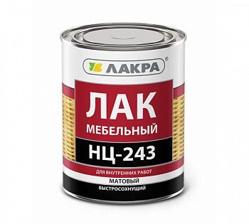 Лак НЦ-243 Лакра 0,7кг Россия