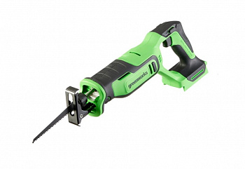 Пила сабельная аккумуляторная Greenworks GPT-BLRS-1, 24V, б/щ, без АКБ и ЗУ