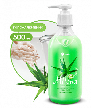 GRASS  Жидкое крем-мыло Milana 500мл  Алоэ Вера