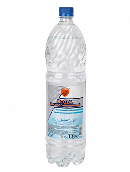 EL-0901.03 Дистиллированная вода 1,5 л. ELTRANS