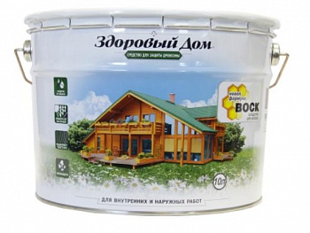 Здоровый Дом деревозащитное средство Еловая зелень 10л Л-С