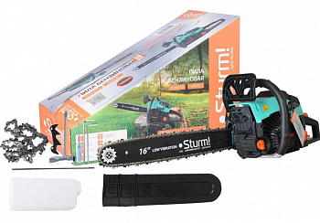 GC99452B Бензопила Sturm! 2400 Вт, 405 мм, шаг цепи 3/8", ЛЕГКИЙ СТАРТ, ТОРМОЗ ЦЕПИ