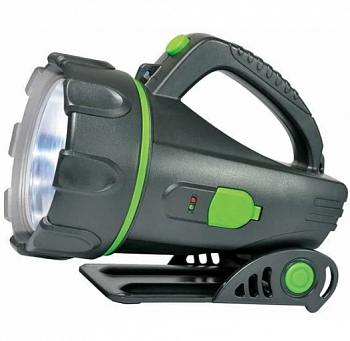 S-SL011-BA Black Фонарь Uniel серии Стандарт «Professional spotlight - 3 max », пластиковый корпус, 