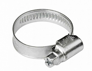 Хомут червячный DIN 3017, нерж W2 110-130 мм уп. - 1 шт. SteelRex
