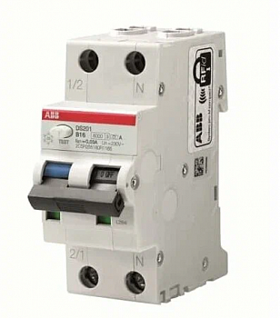 Автоматический выкл. дифф. тока DS201 C40 30мА тип АС ABB (5)