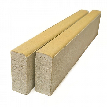 Бордюр тротуарный Braer, песочный,1000/80*200