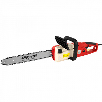 CC99222 Пила ЭЛЕКТРИЧЕСКАЯ цепная Sturm!, НИЗК.УРОВЕНЬ ШУМА, 2.2кВт, шина 16"(405 мм), шаг 3/8"