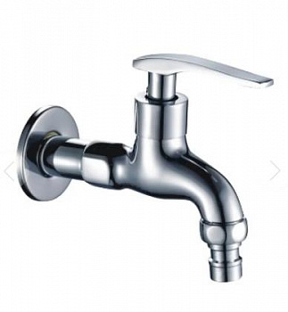 Haiba Кран водоразборный 1/2" без аэратора, хром HB522