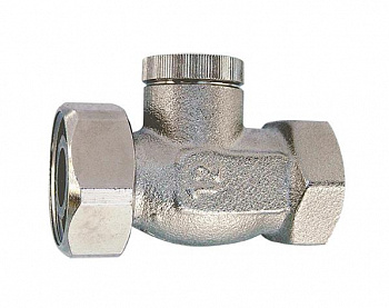 Клапан запорный Герц-RL-1 проходной G3/4" для радиатора