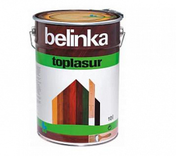 BELINKA TOPLASUR №12 Бесцветная 10л Лазурное покрытие для защиты древесины