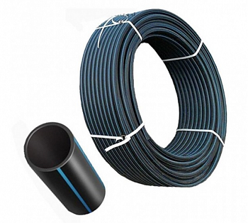 ПНД Труба 63х4,7 PN10 SDR 13,6 (100) ГОСТ 18599-2001 питьевая