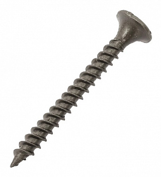 Саморез для ГКЛ мелкая резьба, оксид 3,5х 35 кор. с ок. - 250 шт. SteelRex