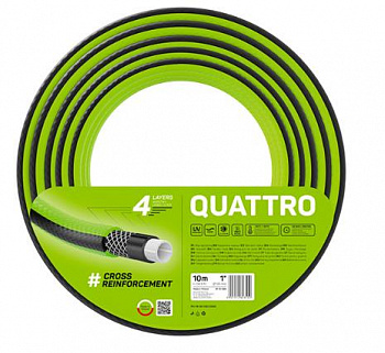 Шланг 4 слоя QUATTRO 1" 10 м