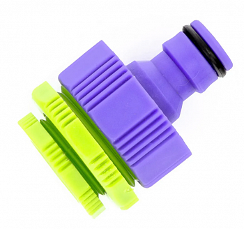 АДАПТЕР ДЛЯ ШЛАНГОВ С ВНУТРЕННЕЙ РЕЗЬБОЙ 1/2"-3/4"-1" (1/300) "PALISAD"